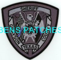 TEXAS,A,GRAYSON COUNTY SHERIFF SUBDUED 1